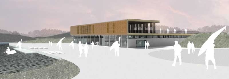 Broxbourne White Water Canoe Centre Facilities Building Broxbourne White Water Canoe Centre Facilities Building